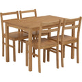 Rivah 4-Seater Dining Set - Dining Set by yohauz