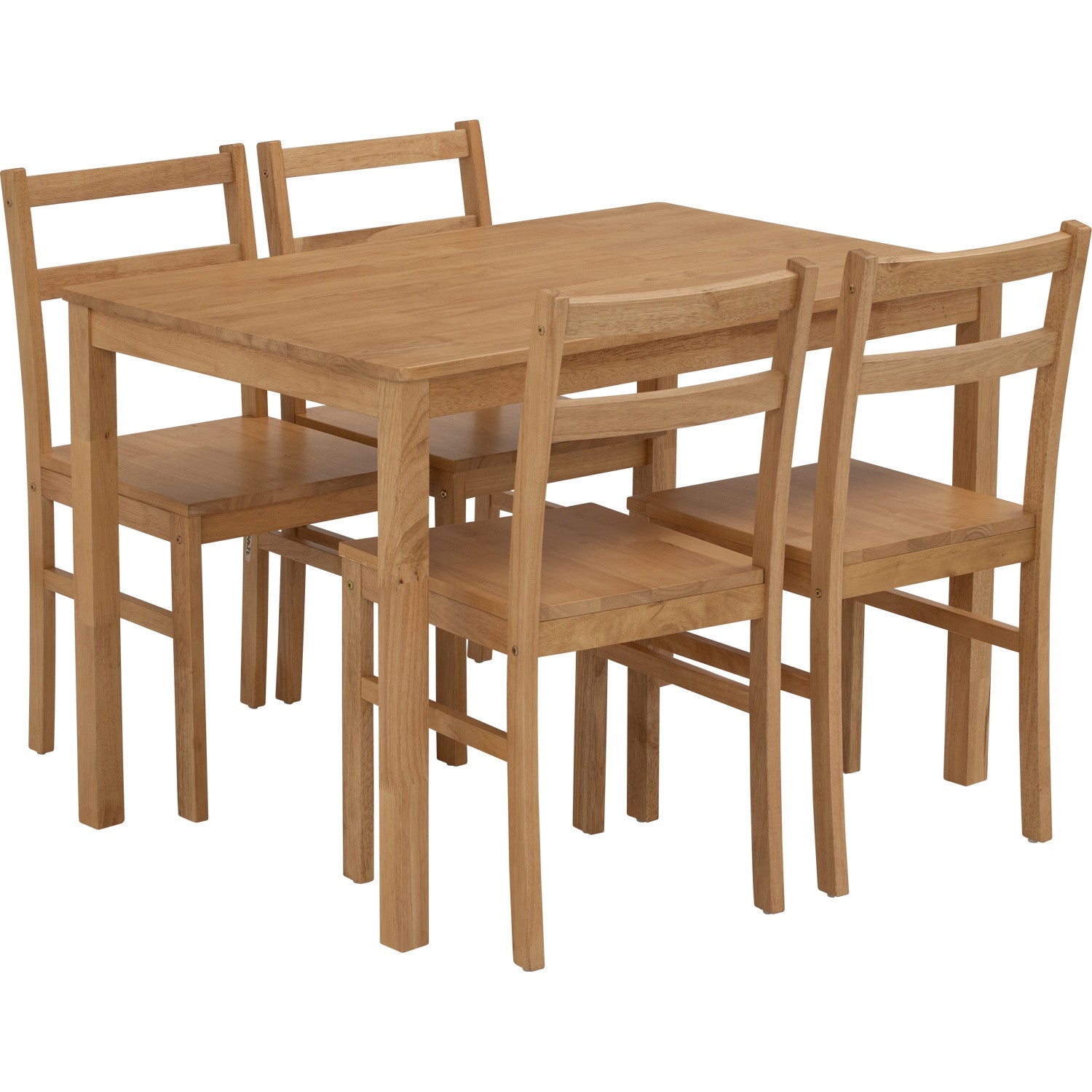 Rivah 4-Seater Dining Set - Dining Set by yohauz