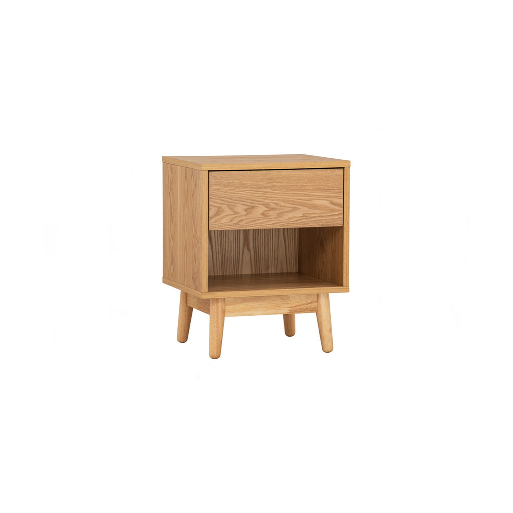 Tenri Bedside Table With 1 Drawer - Side Table by yohauz