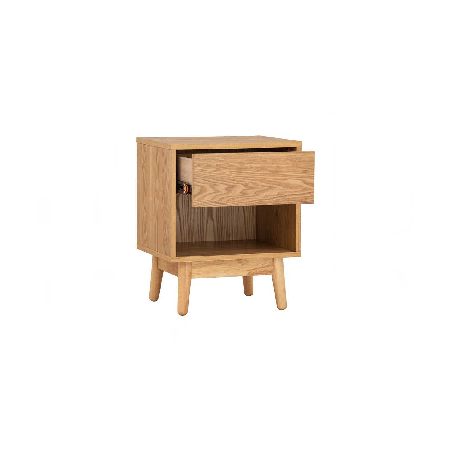 Tenri Bedside Table With 1 Drawer - Side Table by yohauz