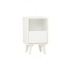 Yara Bedside Table With 1 Drawer LED Light - Side Table by yohauz