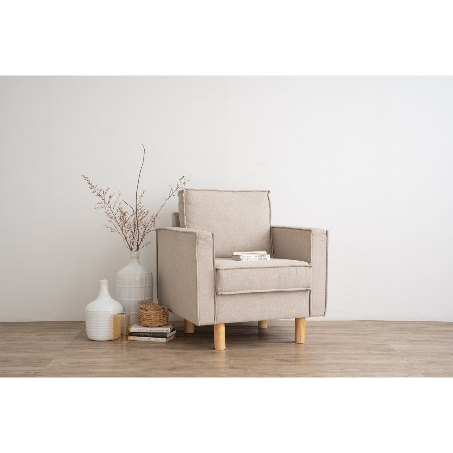 Nexon 1 Seater Sofa - Sofa by yohauz