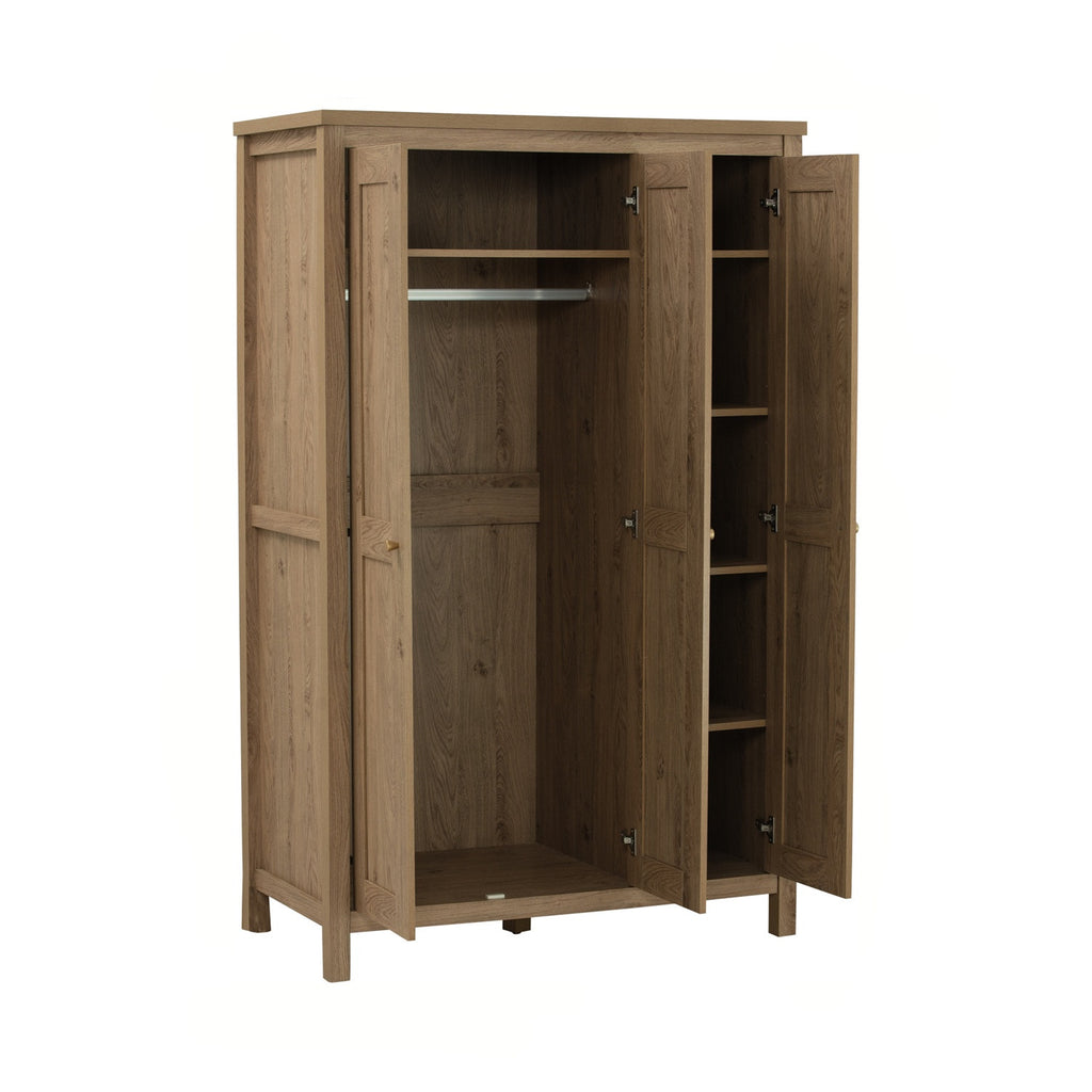 Rhodes 3 Door Wardrobe - Storage by yohauz