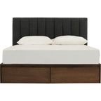 Mola Queen Bed With Storage 190cm Bed Panel - Bed by yohauz