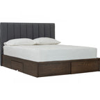 Mola Queen Bed With Storage 190cm Bed Panel - Bed by yohauz
